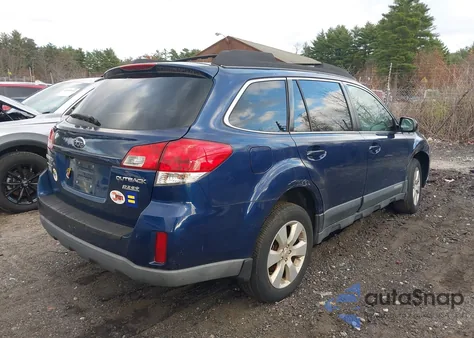 2011 Subaru Outback 2.5I Premium из США, поврежденный, VIN 4S4BRBGC7B3347042
